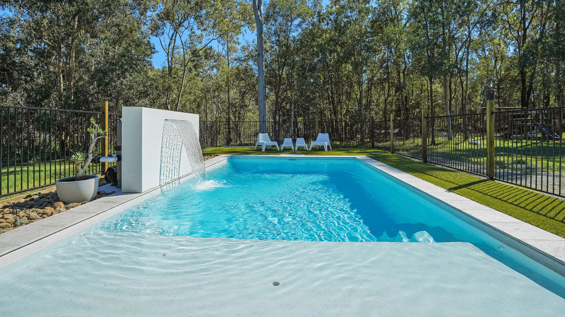 The Beach Pool fibreglass pool design